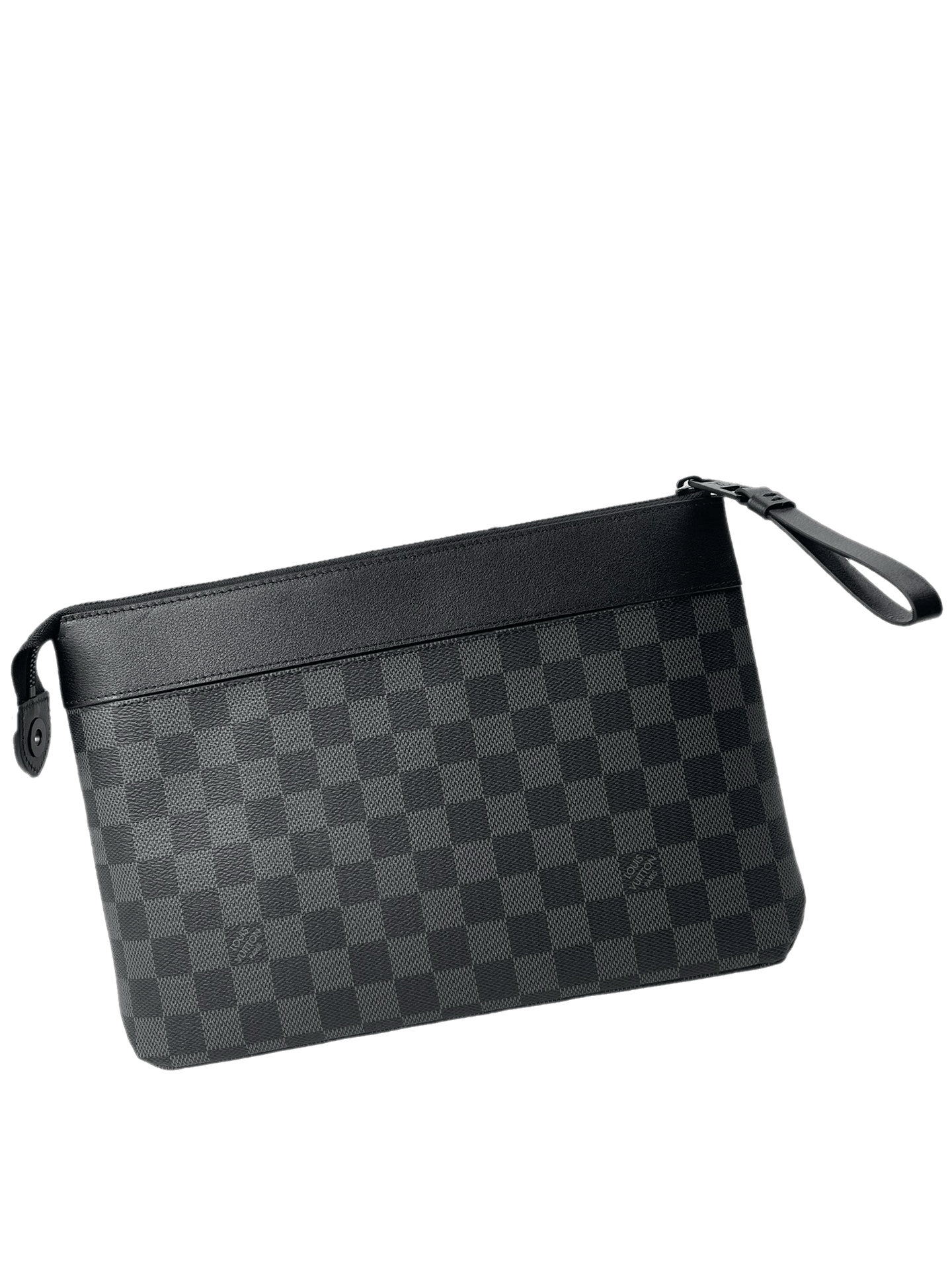 Authentic Louis Vuitton Damier Graphite Toiletry Pouch GM Exclusive Apparel