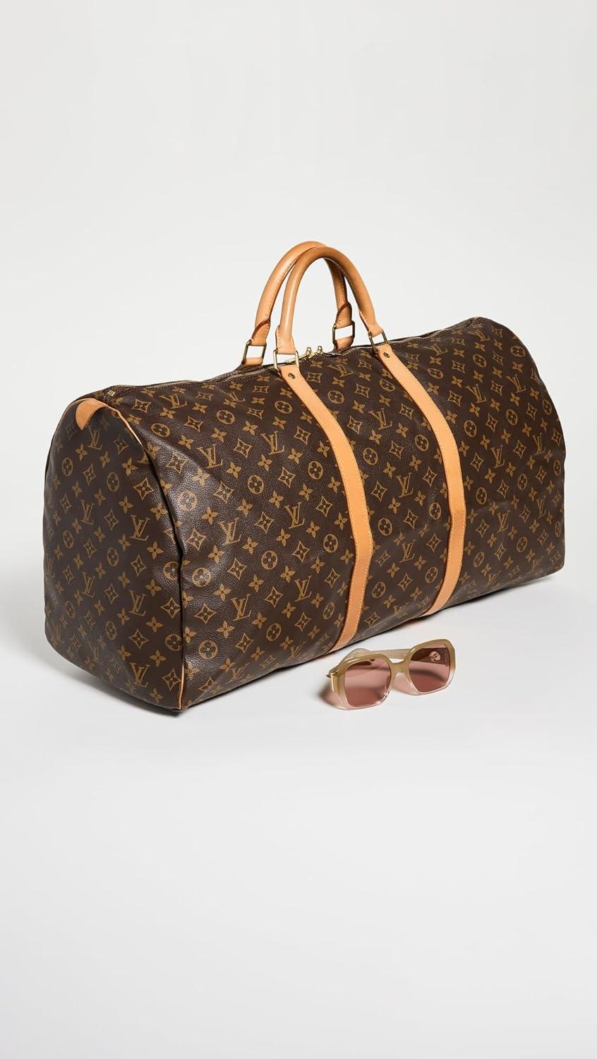 Louis Vuitton Monogram Ab Keepall 60 Duffle - Brown - One Size Exclusive Apparel