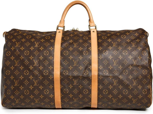 Louis Vuitton Monogram Ab Keepall 60 Duffle - Brown - One Size Exclusive Apparel