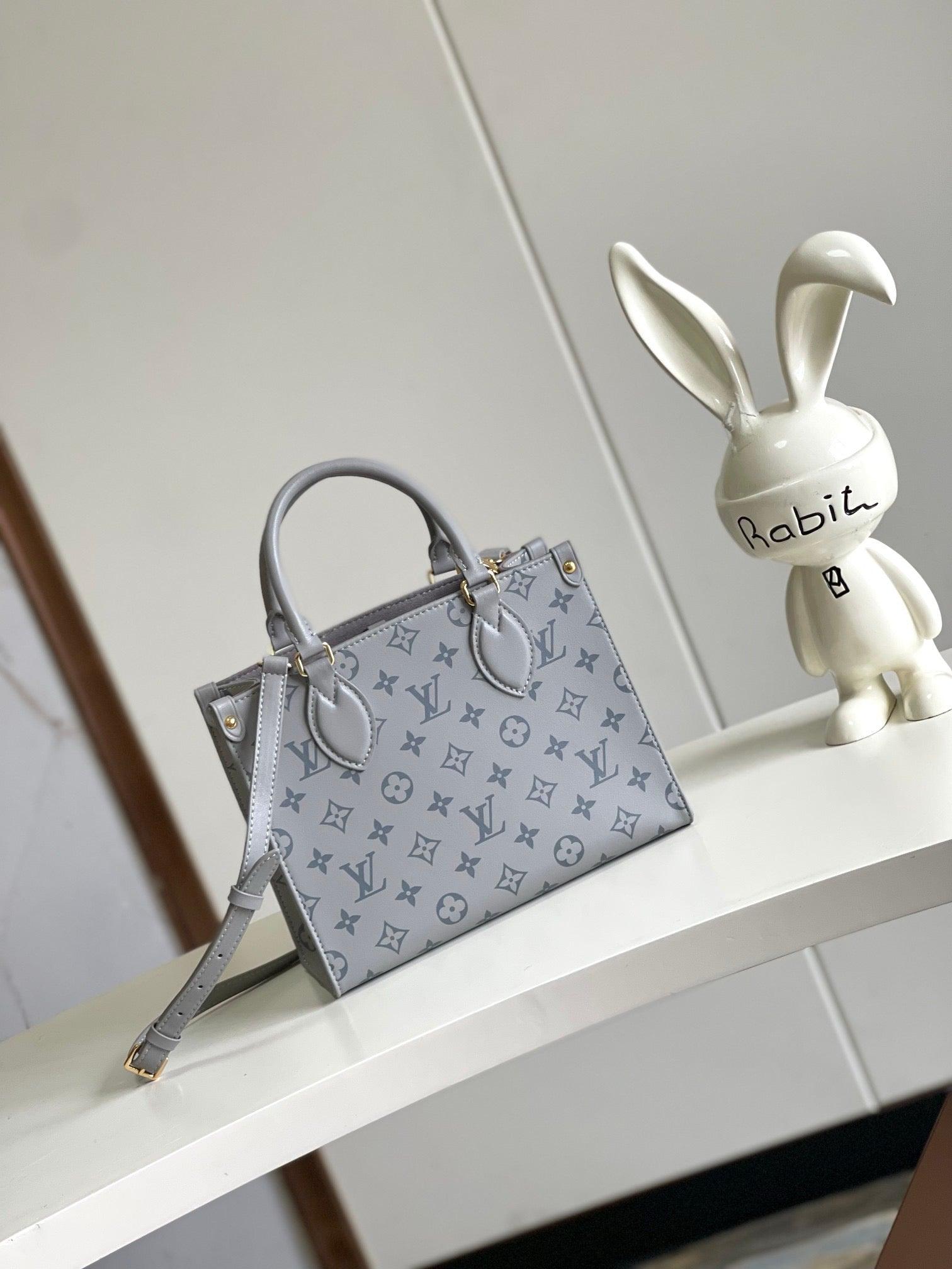 Louis Vuitton Monogram OnTheGo PM in Grey Exclusive Apparel