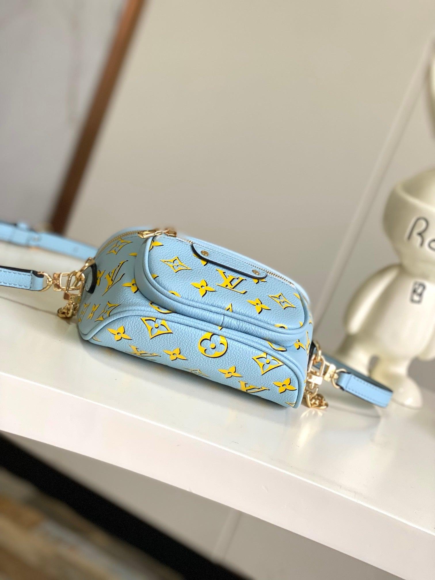 Louis Vuitton New Wave Multi-Pochette Handbag - Blue Exclusive Apparel