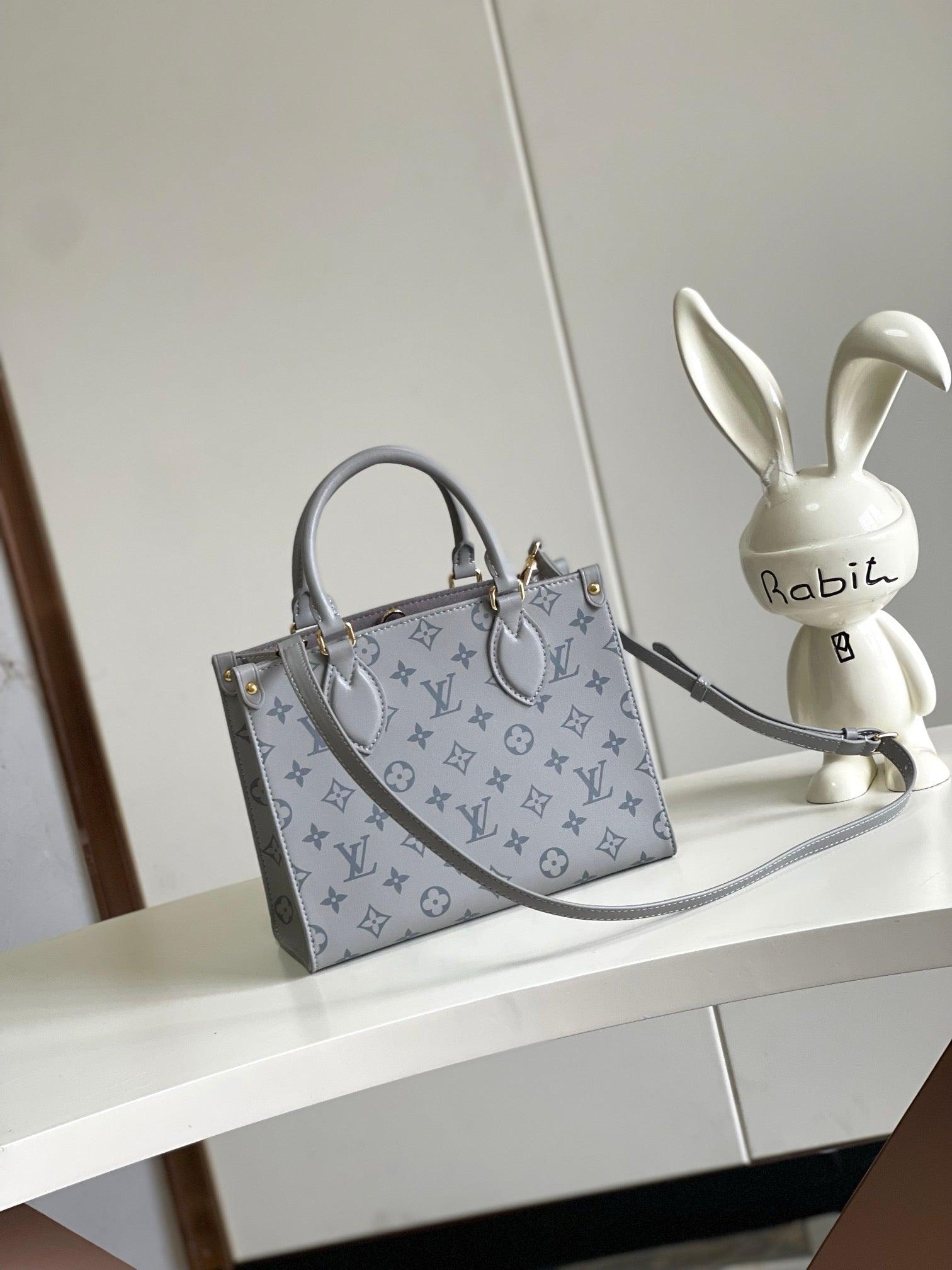 Louis Vuitton Monogram OnTheGo PM in Grey Exclusive Apparel