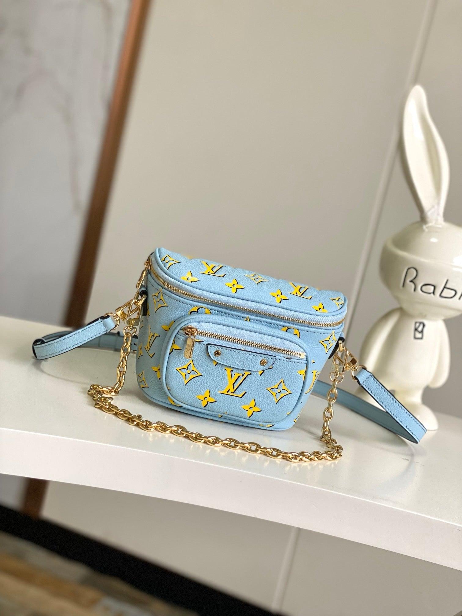 Louis Vuitton New Wave Multi-Pochette Handbag - Blue Exclusive Apparel